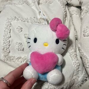Sanrio Blue and White Hello Kitty Plush Toy from ShowCase
